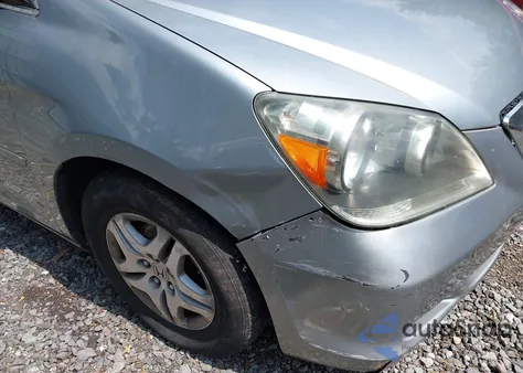 2007 Honda Odyssey Ex-L z USA, uszkodzony, nr VIN 5FNRL38717B012462